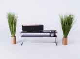 Stolik RTV SENSO FLOWER METAL 120x45 P