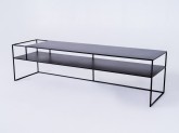 Stolik RTV SENSO FLOWER METAL 170x45 L