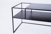 Stolik RTV SENSO FLOWER METAL 170x45 L