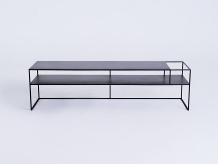 Stolik RTV SENSO FLOWER METAL 170x45 P