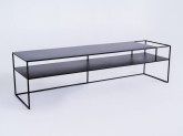 Stolik RTV SENSO FLOWER METAL 170x45 P