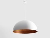 Lampa wisząca LORD 70 - miedziano-biały
