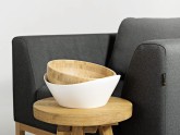 Fotel AMBIENT WOOD - bazalt(ml98), naturalny