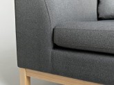 Fotel AMBIENT WOOD - bazalt(ml98), naturalny