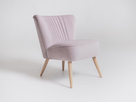 Fotel HARRY - owoc lychee (rv62) naturalny