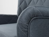 Sofa KARRO 2 os. -  głębia oceanu(et37), naturalny