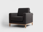 Fotel SCANDIC - karbon(et95), naturalny