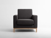 Fotel SCANDIC - karbon(et95), naturalny