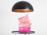 Lampa wisząca LORD 90 - miedziano-czarny