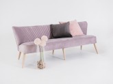 Sofa HARRY 3 os. - owoc lychee(rv62), naturalny