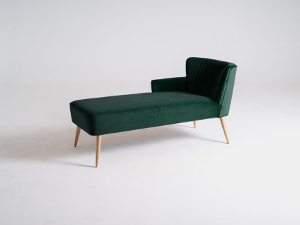 Chaiselongue HARRY L - avocado(rv38), holz