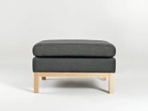 Puf AMBIENT WOOD - bazalt(ml98), naturalny