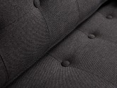 Sofa TOPIC WOOD 3 os. rozkł. - karbon(et95), naturalny