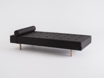 Leżanka TOPIC WOOD - karbon (et95) naturalny