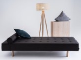 Leżanka TOPIC WOOD - karbon(et95), naturalny