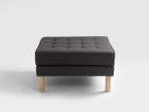 Puf TOPIC WOOD 75 - karbon(et95), naturalny