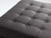 Puf TOPIC WOOD 75 - karbon(et95), naturalny