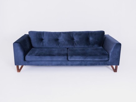Sofa 3-osobowa WILLY - aronia (rv81) orzech