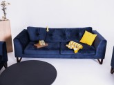 Sofa WILLY 3 os. rozkł. - aronia(rv81), orzech