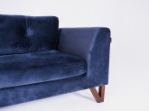 Sofa WILLY 3 os. rozkł. - aronia(rv81), orzech