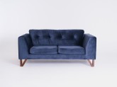 Sofa WILLY 2 os. rozkł. - aronia(rv81), orzech