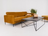 Sofa VERGAN 4 os. - marakuja(rv41), czarny