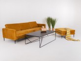 Sofa VERGAN 4 os. - marakuja(rv41), czarny