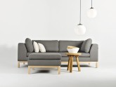 Sofa AMBIENT WOOD 3 os. rozkł. - kwarc(ml84), naturalny