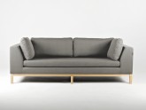 Sofa AMBIENT WOOD 3 os. rozkł. - kwarc(ml84), naturalny