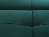 Sofa MODES L 3 os. rozkł. - avocado(rv38), czarny