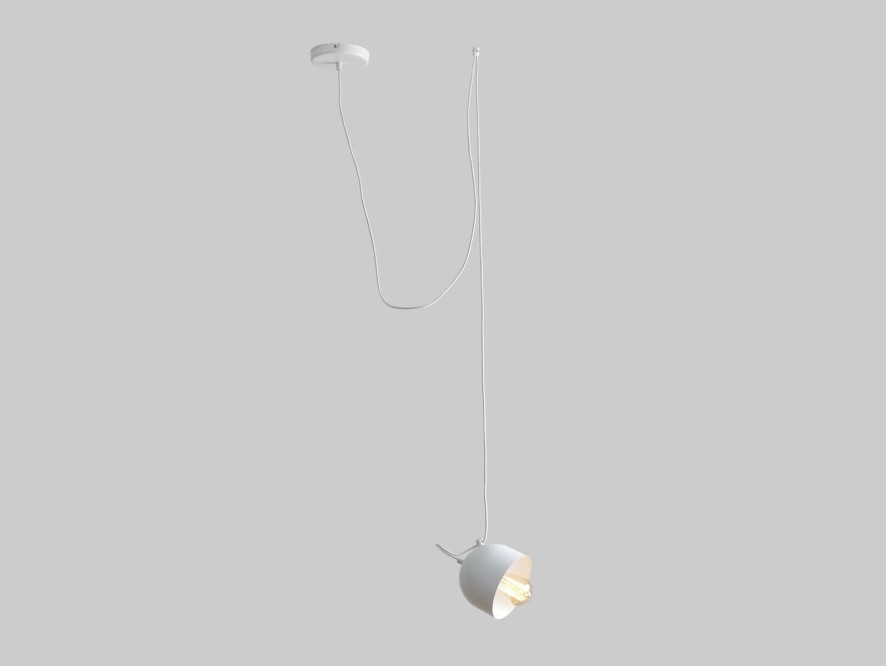 Lampa wisząca POPO 1 - biały