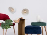 Taboret KIKO- avocado(rv38), naturalny