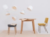 Taboret KIKO- szary bez(rv96), naturalny