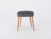 Taboret KIKO- szary bez(rv96), naturalny
