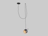 Lampa wisząca POPO 1 - czarny