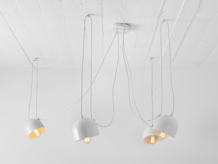 Lampa wisząca POPO 4 - biały