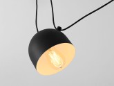 Lampa wisząca POPO 4 - czarny