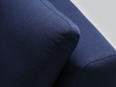 Sofa AMBIENT 3 os. - atramentowy(et80), czarny