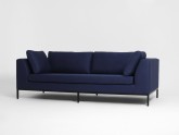 Sofa AMBIENT 3 os. rozkł. - atramentowy(et80), czarny