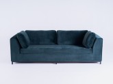 Sofa AMBIENT 3 os. rozkł. - avocado(rv38), czarny