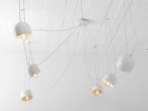 Lampa wisząca POPO 6 - biały