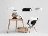 Lampa wisząca OW L - czarny