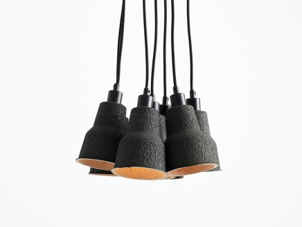 Lampa wisząca CELULO BUNDLE 7 - czarny