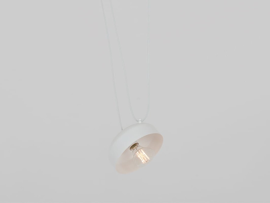 Lampa wisząca POPO FLAT 1 - biały