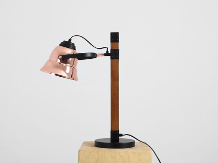 Lampa stołowa SHERLOCK TABLE - miedziany