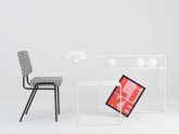 Lampa wisząca POPO FLAT 1 - biały