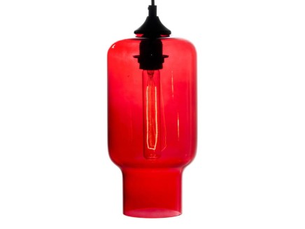 Lampa wisząca COLOR OF SKY - czerwony