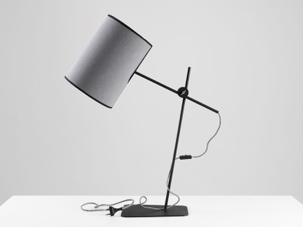 Tischlampe HOBBIT TABLE- grau