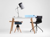 Lampa biurkowa HOBBIT TABLE I - szary