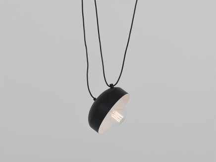 Lampa wisząca POPO FLAT 1 - czarny